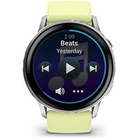 Умные часы Garmin Venu 4 45 мм (серебристый/желтый)