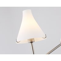 Подвесная люстра Ambrella light LH57121/3 SN/FR (никель/белый матовый)