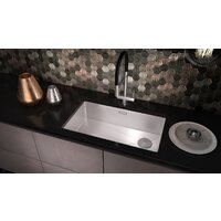 Кухонная мойка ZorG ZEROX 74 U / IF Side SF Zurinox Steel