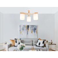 Люстра средней высоты Ambrella light TR83112/3 WH/LW