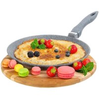 Блинная сковорода Elan Gallery Гармония вкуса 120570 (серый мрамор)