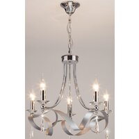 Подвесная люстра Евросвет Adelia 60064/5 (хром)