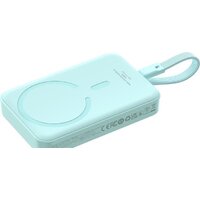 Внешний аккумулятор Baseus Magnetic Fast Charge Power Bank Type-C Edition 30W 10000mAh (мятный)