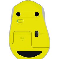 Мышь Logitech M330 Silent Plus (серый/желтый)