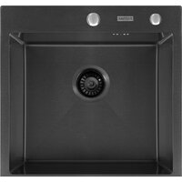 Кухонная мойка ARFEKA Eco AR 500*500 Black PVD Nano