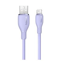Кабель Baseus Pudding Series Fast Charging Cable 2.4A USB Type-A - Lightning (1.2 м, фиолетовый)