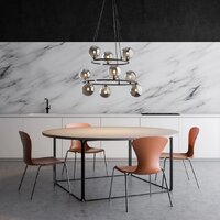 Подвесная люстра TK Lighting Anabelle 6845 (черный)