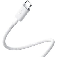 Кабель Xiaomi 3A Braided USB Type-C - USB Type-C BHR0878GL (1 м, белый)
