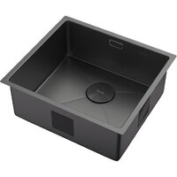 Кухонная мойка ZorG Zerox 49 U / IF Zurinox PVD Gunblack