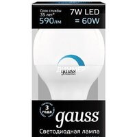 Светодиодная лампочка Gauss Globe-dim E14 7 Вт 4100 К 105101207-D
