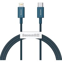Кабель Baseus CATLYS-C03 USB Type-C - Lightning (2 м, синий)