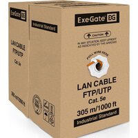 Кабель ExeGate FUTP4-C5e-CU-S24-IN-LSZH-OR-305 FTP