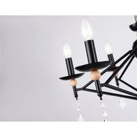 Подвесная люстра Ambrella light Traditional TR9597/6 BK (черный)