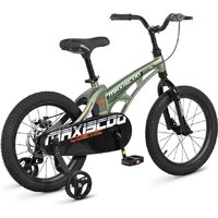 Детский велосипед Maxiscoo Cosmic 16 2026 MSC-C1651B (оливковый матовый)