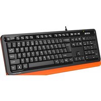Клавиатура A4Tech Fstyler FKS10 (черный/оранжевый)