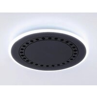 Светильник-тарелка Ambrella light Comfort FL51407 BK (черный)