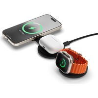 Беспроводное зарядное Satechi OntheGo 3-in-1 Charger ST-QTG31K (черный)