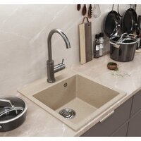 Кухонная мойка Mixline ML-GM28 552180 (бежевый)