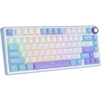 Клавиатура Royal Kludge R75 RGB Taro Milk (RK Silver)
