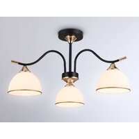 Люстра средней высоты Ambrella light Traditional TR3161/3 BK/FGD