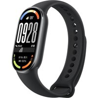 Фитнес-браслет Xiaomi Smart Band 10 (черный, с черным силиконовым ремешком, международная версия)