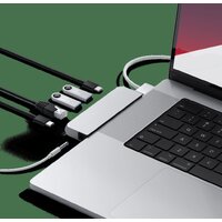 Док-станция Satechi Pro Hub Mini ST-UCPHMIS (серебристый)