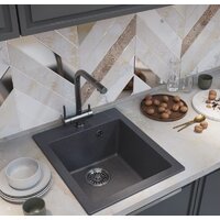Кухонная мойка Mixline ML-GM14 551909 (антрацитовый)