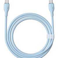 Кабель Baseus Pudding Series USB Type-C - USB Type-C (1.2 м, голубой)