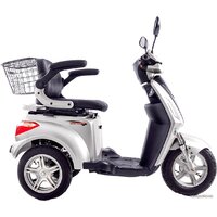 Электроскутер Volteco Trike New (серебристый)