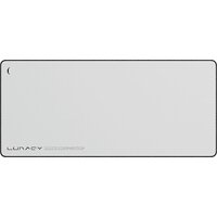 Коврик для стола Lunacy CTRL Clear White XL