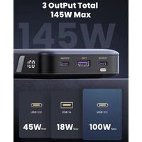 Внешний аккумулятор Ugreen PB205 25000mAh (серый)