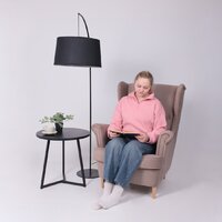 Торшер AksHome Cliff E27 (черный)