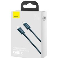 Кабель Baseus CATLYS-C03 USB Type-C - Lightning (2 м, синий)