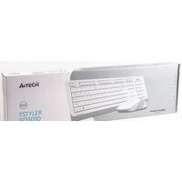 Офисный набор A4Tech Fstyler FG1010 (белый/серый)