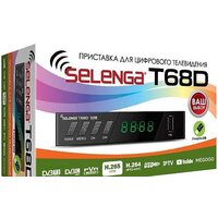 Приемник цифрового ТВ Selenga T 68D