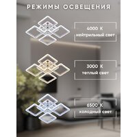 Припотолочная люстра Aitin Pro B2317/4B (хром PBP)