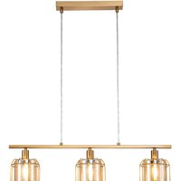 Подвесная люстра Escada Midland 10188/3S E14*40W Brass