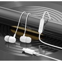 Наушники Borofone BM77 USB Type-C (белый)