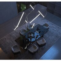 Подвесная люстра Евросвет Element 90282/1 хром