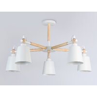 Люстра средней высоты Ambrella light TR82208/5 WH/LW