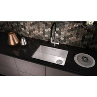 Кухонная мойка ZorG Zerox 59 U / IF Side SF Zurinox Steel