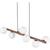 Подвесная люстра TK Lighting Estera Wood 10272