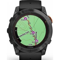 Умные часы Garmin Fenix 7 Pro Solar (сланцево-серый/черный)