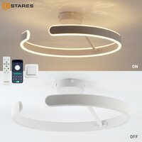 Подвесная люстра Estares Madera 80W R-APP-500x170-WHITE/WHITE-220-IP20