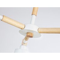 Люстра средней высоты Ambrella light TR82204/3 WH/LWD