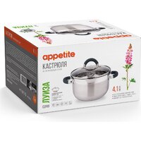 Кастрюля Appetite Луиза WT04413 (4.1л)