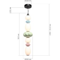 Припотолочная люстра ST Luce SL6134.453.01