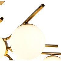 Люстра средней высоты Escada Sphere 642/10P G9*40W Brass
