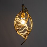 Подвесная люстра BayerLux Шелла 7557305 (золото)