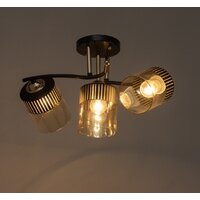Люстра BayerLux Галион 9920233 (черный/золото)